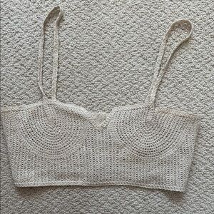 Crochet Knit Crop Top